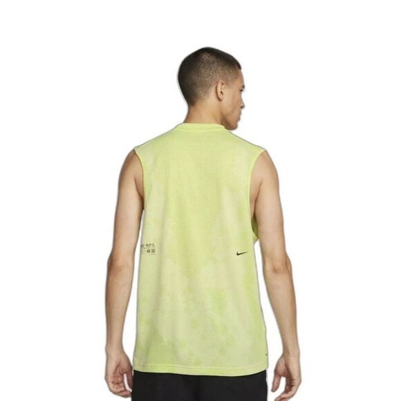 Nike Dri-FIT ADV Run Division Running Tank Top Yellow DX0928-113 Mens Large NEW - Picture 3 of 10